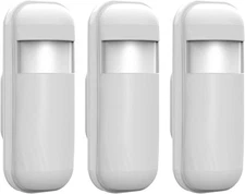 3 Pack Smart Infrared Home Intrusion Sensor,PIR Motion Detector Anti-Theft for A