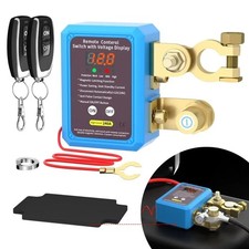 Car Battery Switch Disconnect Power Kill Master Isolator Cut Off Remote Control