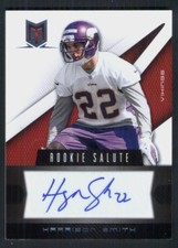 2012 Momentum Harrison Smith Rookie Salute auto #d/99 Minnesota Vikings (read)