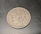 1892 US Morgan Silver Dollar  Circulated but fair shape