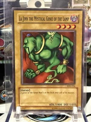 La Jinn the Mystical Genie of the Lamp SDK-026 Unlimited Yu-Gi-Oh PJ 12Z