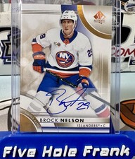 2023-24 Sp Authentic - Brock Nelson #57 Limited Autographs (AU)