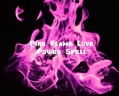 Pink Flame Love Power Spell