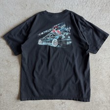 Vintage 90s Nissan Nismo Skyline GT-R R34 NOS Black T Shirt Size XL Rare GTR