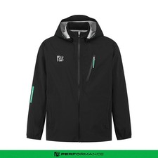 Genuine Malbon Golf 3L Waterproof Performance Jacket BLACK MAN 