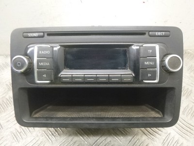 2014 VOLKSWAGEN TRANSPORTER RADIO CD MP3 MEDIA PLAYER HEAD UNIT 7E0035156B