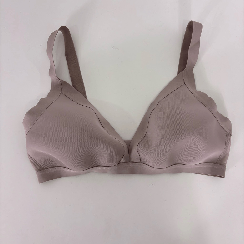 ThirdLove Light Purple Triangle Wireless Mesh Spa… - image 1