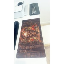 Gothic Skull Spellbook Large Gaming Mouse Pad 23.6"x11.5" Non-Slip Desk Mat