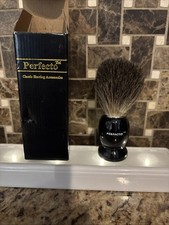 Perfecto 100 Pure Badger Shaving Brush-Black 1 Count Pack of 1 , Black
