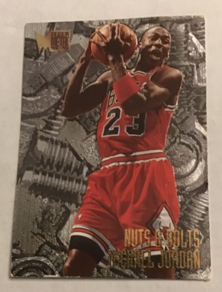 1995-96 Fleer Metal - Nuts & Bolts Michael Jordan #212