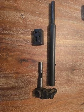 Winchester 84a 75 rear receiver peep sight. Homemade Base? And Extension. Used