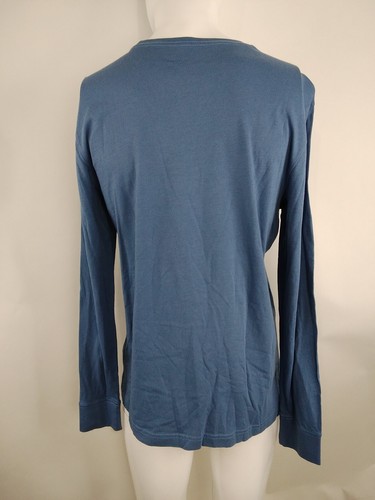 Life is Good Men Long Sleeve Crusher Lite Tee Dogscape Blue Medium 80864 - Picture 6 of 10