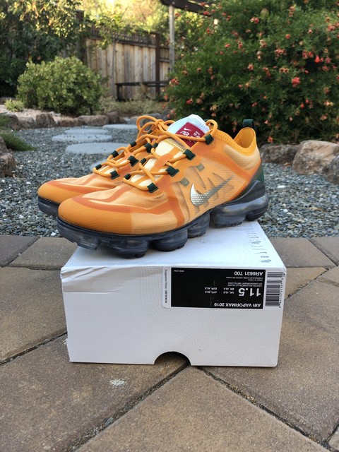 nike air vapormax 2019 canyon gold
