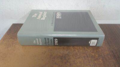 			The Annual Register of World Events 1989, Alan J Day, Cartermill 		