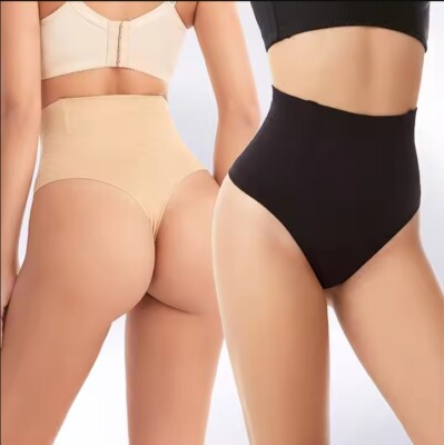 Tummy Control Thong Shapewear for Women High Waist Shaping Underwear Body Shaper