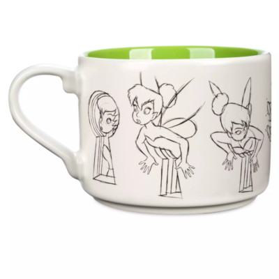 Disney Tinker Bell Animation Sketch Mug  From the Disney Classic Movie Peter Pan