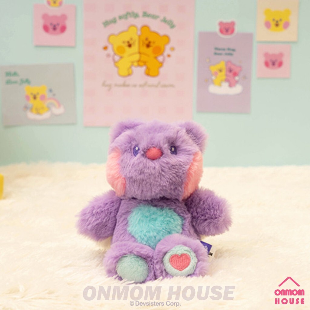 Bear　0107 ♡ Cookie Run Kingdom Official Bear Jelly Doll RAINBOW BEAR Plush