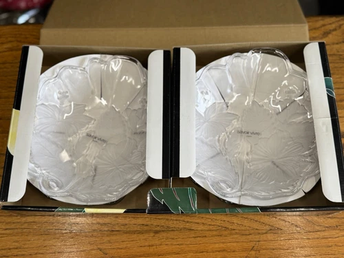 "SAVOIR VIVRE"BOXED SET OF 4*HIBISCUS*PLATES~7"/18CMS~BNIB~JAPAN* - Picture 4 of 11