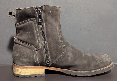 Belstaff Attwell Suede Leather Boots Men's Size 10.5 (43.5 EUR)