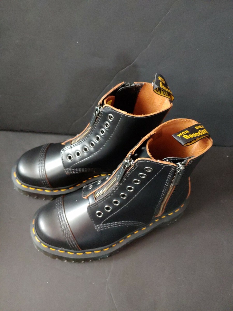 Dr. Martens 1460 Laceless Bex II Leather Boots SIZE 4 Dr. Martens 1460 Laceless Bex II Leather Boots SIZE 4