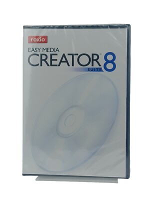 Roxio Easy Media Creator 8 Suite DVD (New & Sealed)