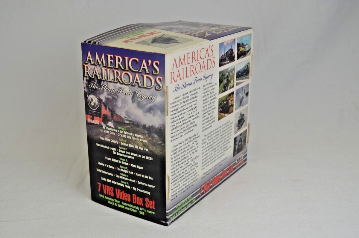 その他 America&#39;s Historic Steam Railroads Series 1 [VHS] [Import] Vintage VHS] America's Historic Steam Railroads: New
