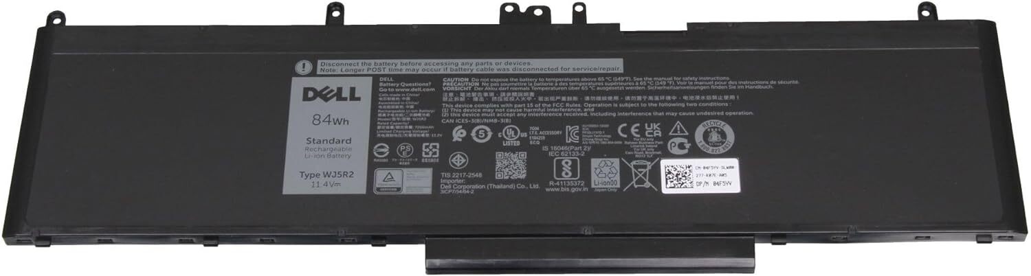 Cavo Batteria Per Dell Precision 3510, Adm80, 0G6J8P, Dc020027q00 - Foto 6
