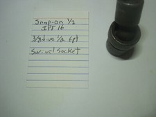 snap-on 1/2 inch IPF 16 3/8 drive 6pt swivel socket
