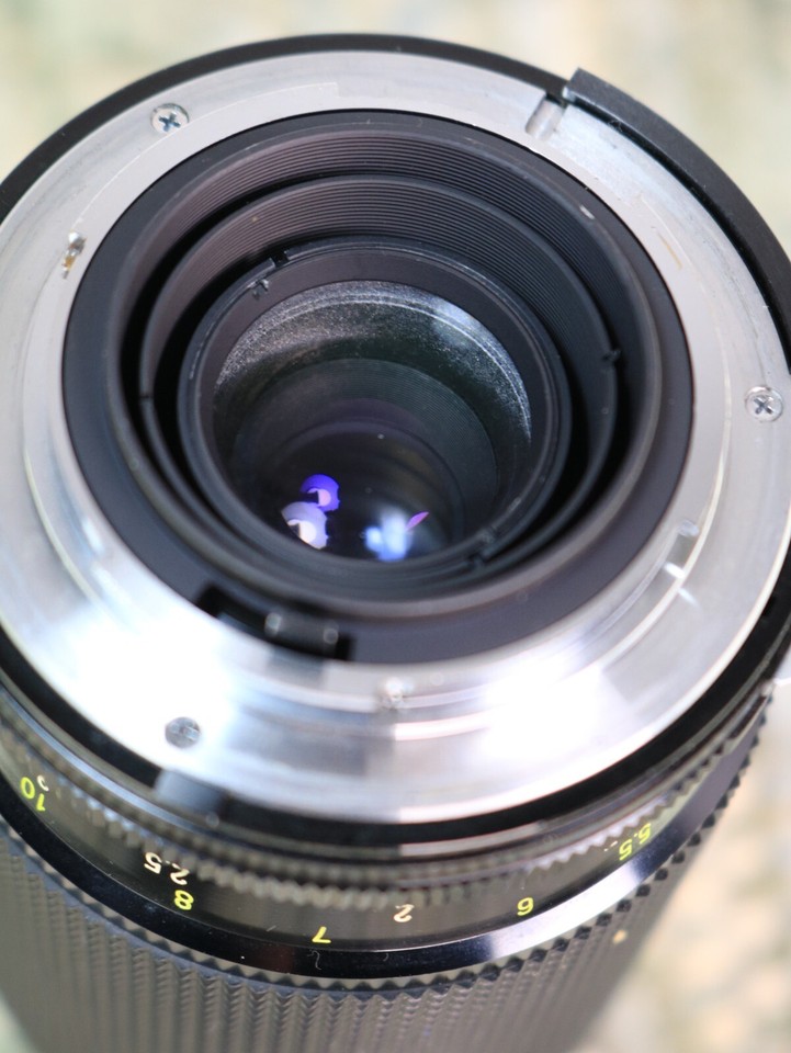 Vintage Kenlock 80-200mm f/4.5 Telephoto Zoom & Macro Lens for Minolta ...