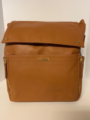 cognac diaper backpack