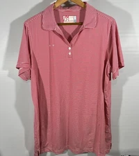 Chick-Fil-A Polo Shirt Mens 2XL Red Performance OOBE Hydro Chill Team Uniform