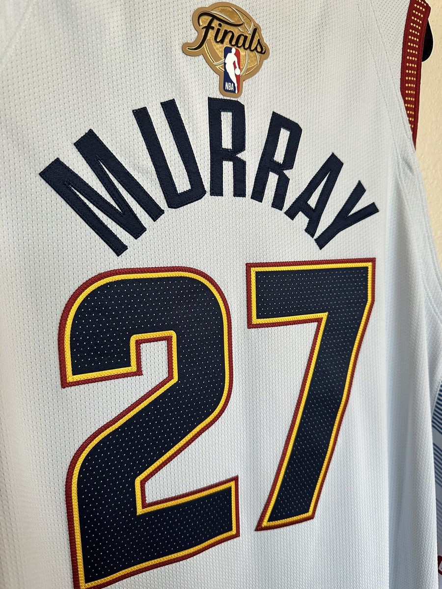 Authentic Jamal Murray City Edition Jersey REAL NBA Finals Patch