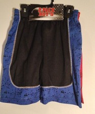 2 PACK - Quad Seven▪︎Boy's Size 7▪︎Basketball Mesh Shorts.          (#144)