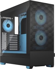 Fractal Design Pop Air RGB Black Cyan Core TG ATX High-Airflow