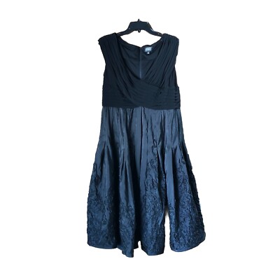 Adrianna Papell WOMAN V-Neck Sleeveless Combo Floral Fit & Flare Midi Dress 14W | eBay Adrianna Papell WOMAN V-Neck Sleeveless Combo Floral Fit & Flare Midi Dress 14W | eBay
