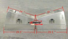 30x18x10 Pair Of Aluminium 4x4 Under Body Tool Box Under Tray Heavy Dutylock 30x18x10 Pair Of Aluminium 4x4 Under Body Tool Box Under Tray Heavy Dutylock