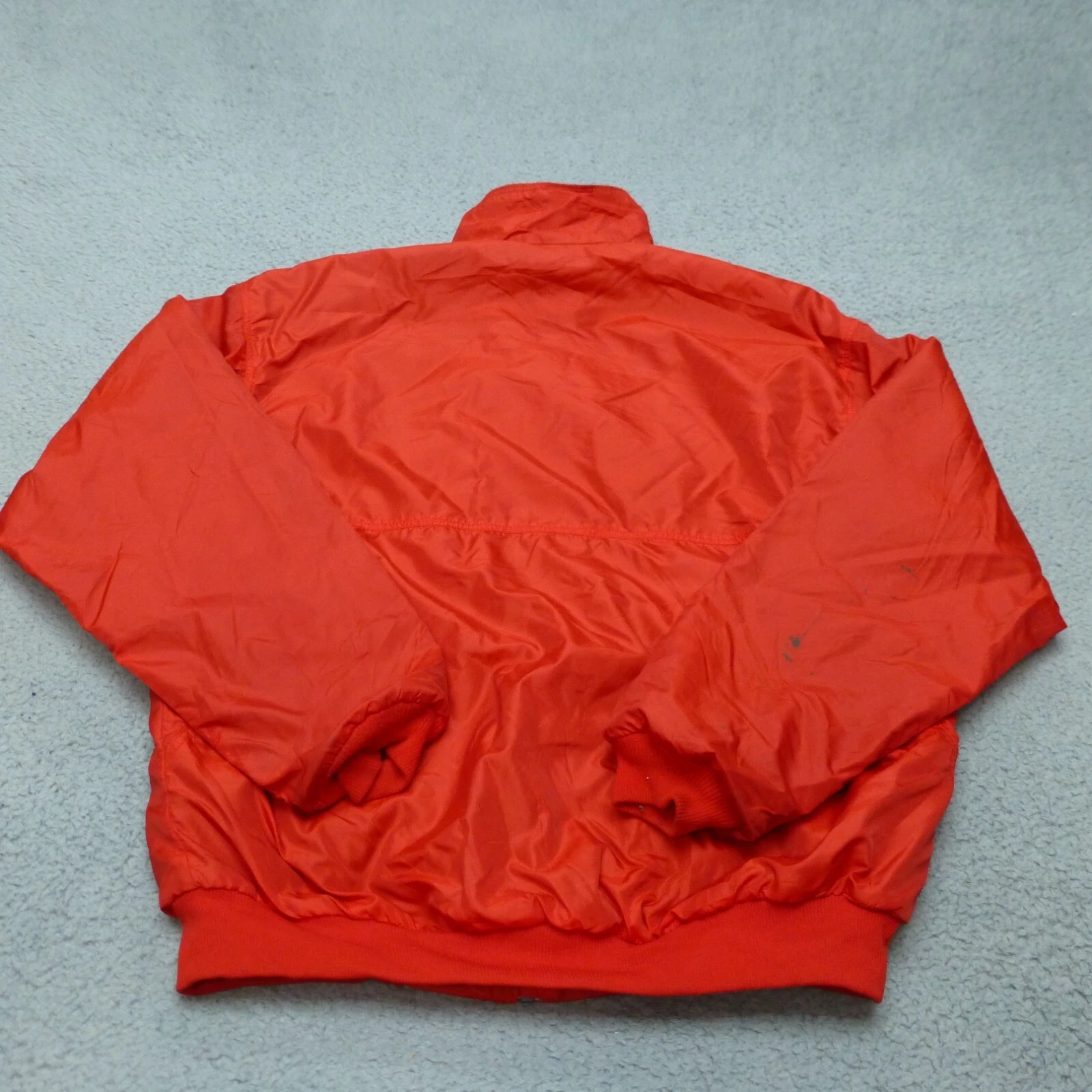 patagonia full zip fleece lined windbreaker jacket