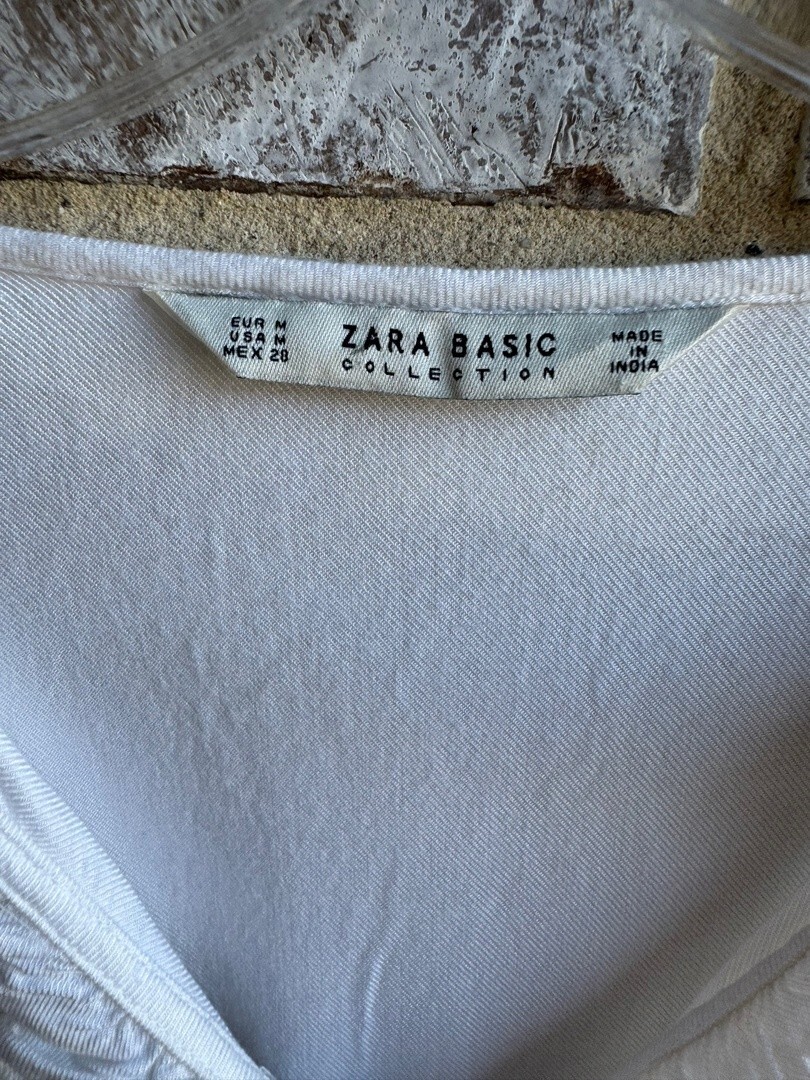 Zara Basic Special Edition Long Sleeve Embroidere… - image 3