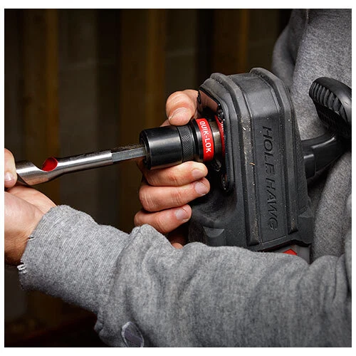 Milwaukee quik sale lok hole hawg