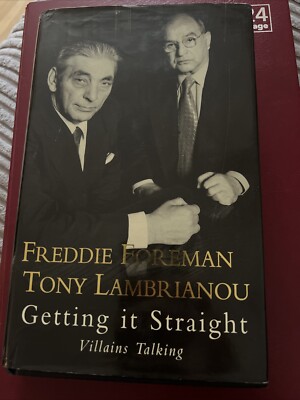 Getting it Straight: Villains Talking, Signed By Fred And 2 Of Tony s Brothers