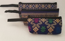 Make Up Accessory Bags Set 3 piece Multicolor Mediterranean Design