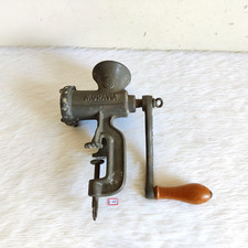 1940s Vintage Moravia Carro Armato Ghisa Manuale Macinino Cecoslovacchia