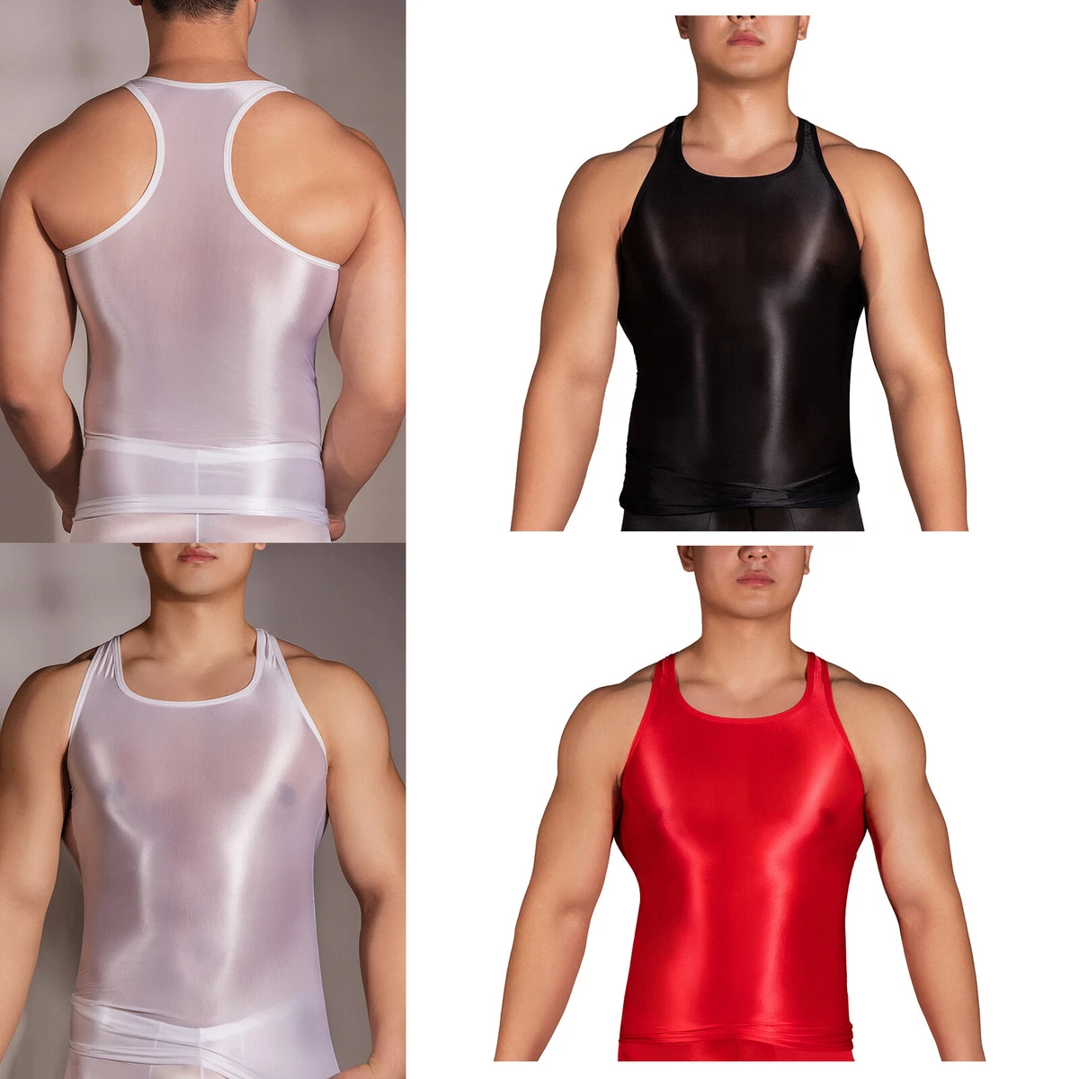 men tight tank top