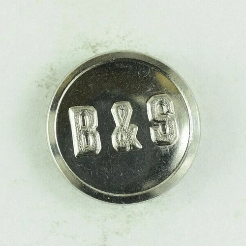 c.1900 Buffalo & Susquehanna Railroad Original Uniform Button Z5AT