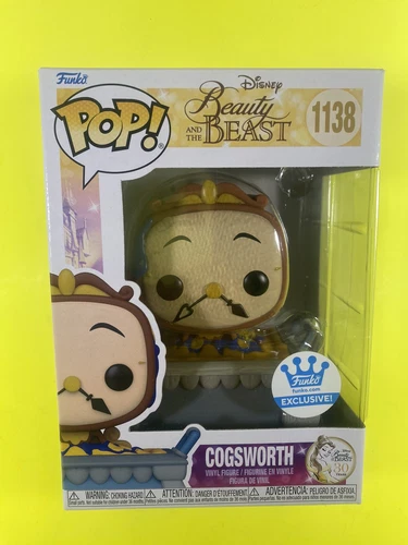 Funko Pop! Cogsworth Disney Beauty And The Beast Funko Shop Exclusive