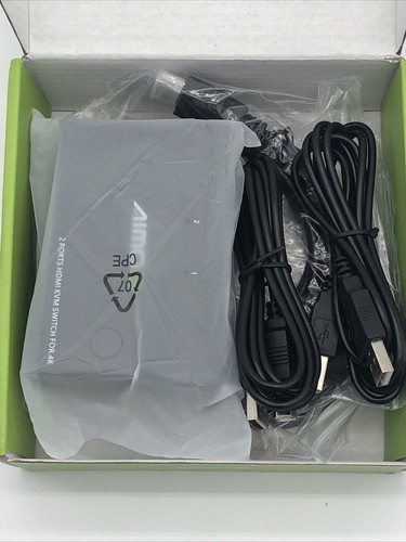 Aimos KVM Switch 2 Port HDMI Switch for 4K USB 2.0 - Picture 3 of 3