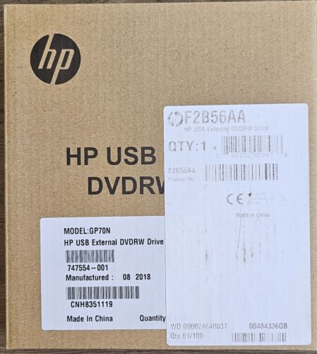 USB Masterizzatore  HP GP70N  - Foto 1 di 2