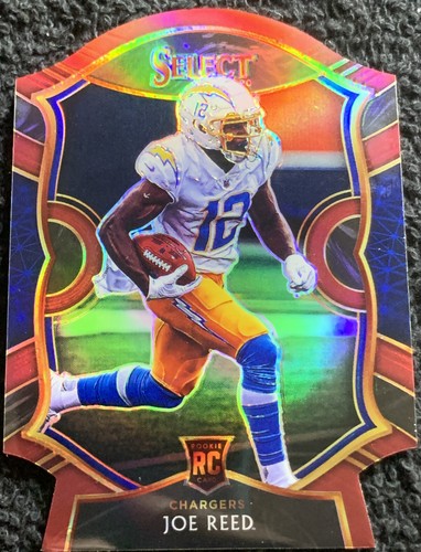 2020 Panini Select Concourse Maroon Prizm Die-Cut Joe Reed #97 Rookie ...