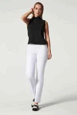 Spanx 20373Q On-The-Go Kick Flare Pants Classic White - 1X Petite