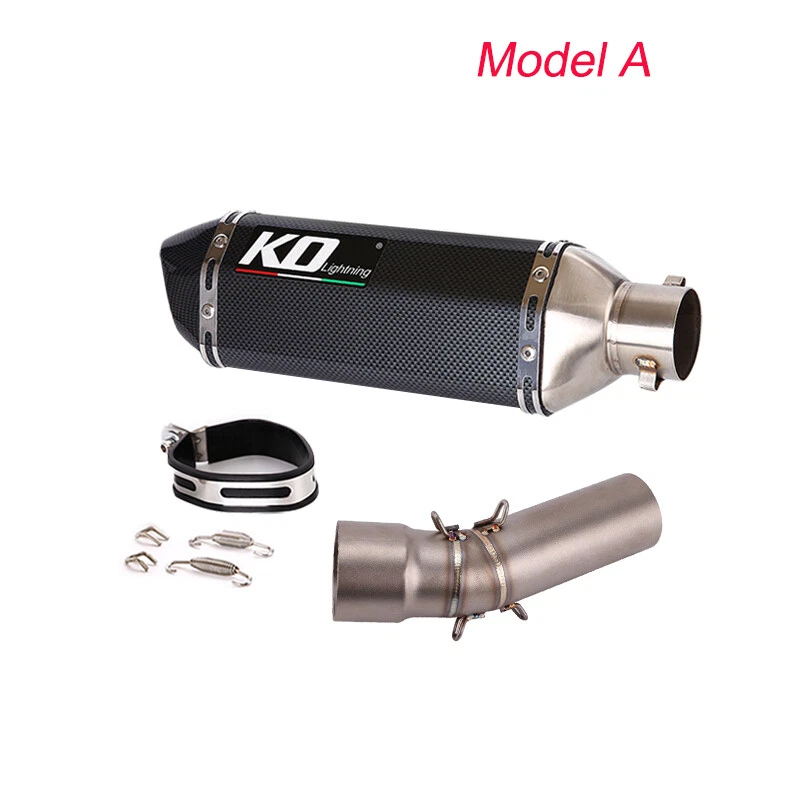 Tubo de escape deslizable 51 mm puntas de extremo silenciador para BMW F800GS F650GS F700GS F800GT Foto 3 de 4